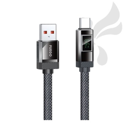 Cable FUEGO (Type A to Type C) 1.2 m (FG2T) Black